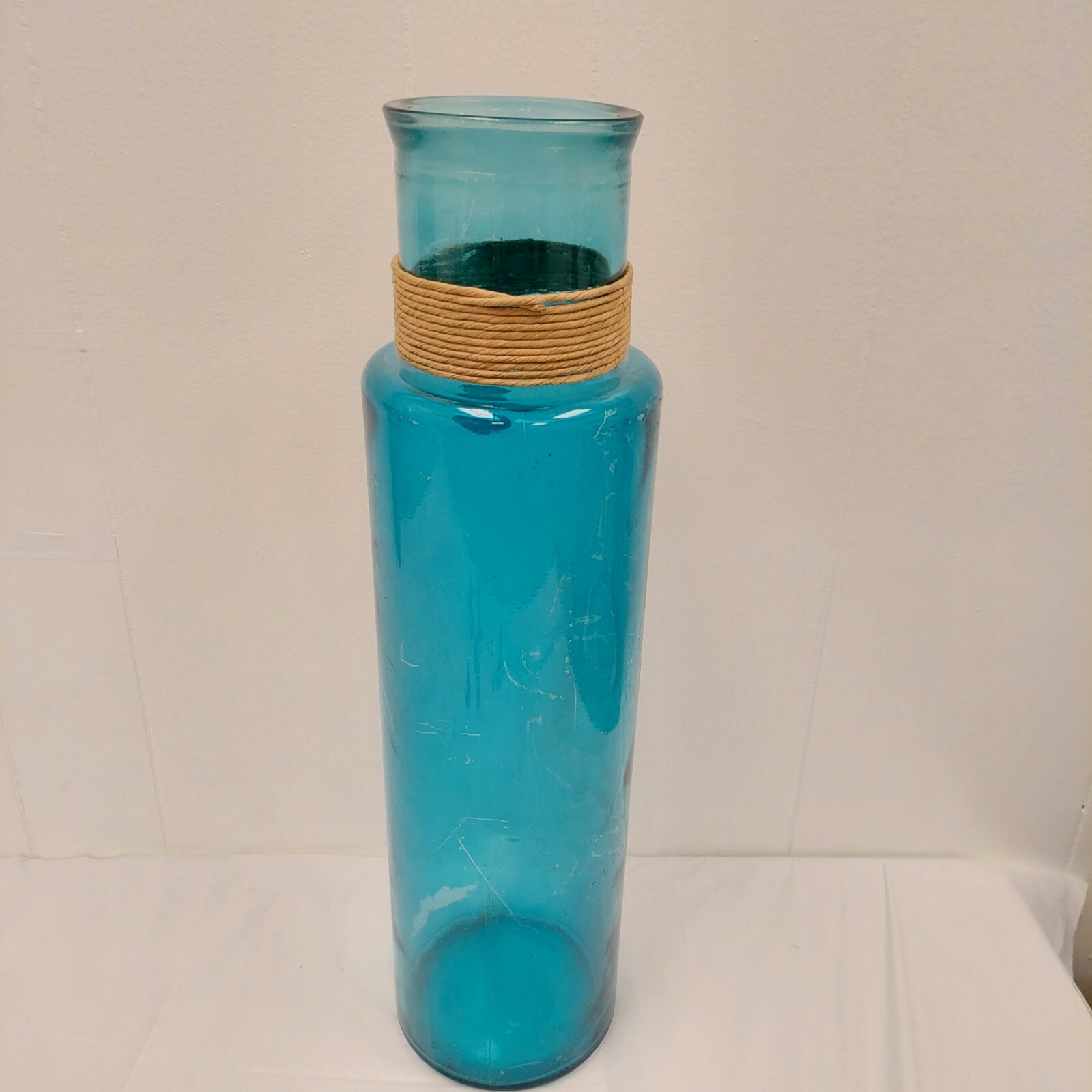 Large Vidrios San Miguel Spain 100 Recycled Glass Hand Made Vase 22