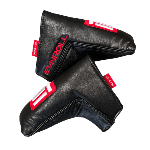 EVNROLL ER2V BLACK SHORT SLANT MID BLADE PUTTER 33" +GRAVITY PUTTER GRIP - Picture 5 of 6