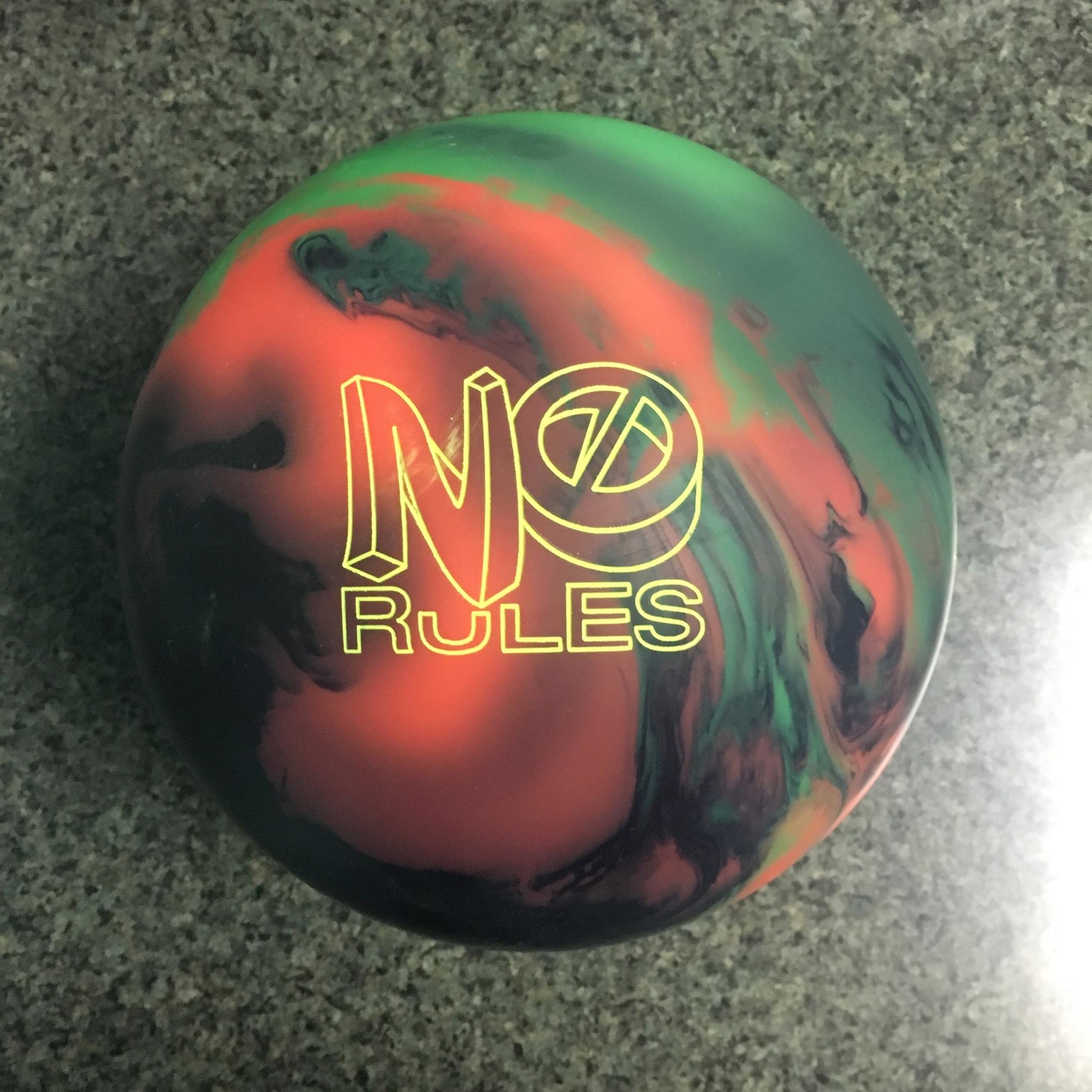 Roto Grip No Rules 15 lbs NIB Bowling Ball! Free Shipping! Undrilled