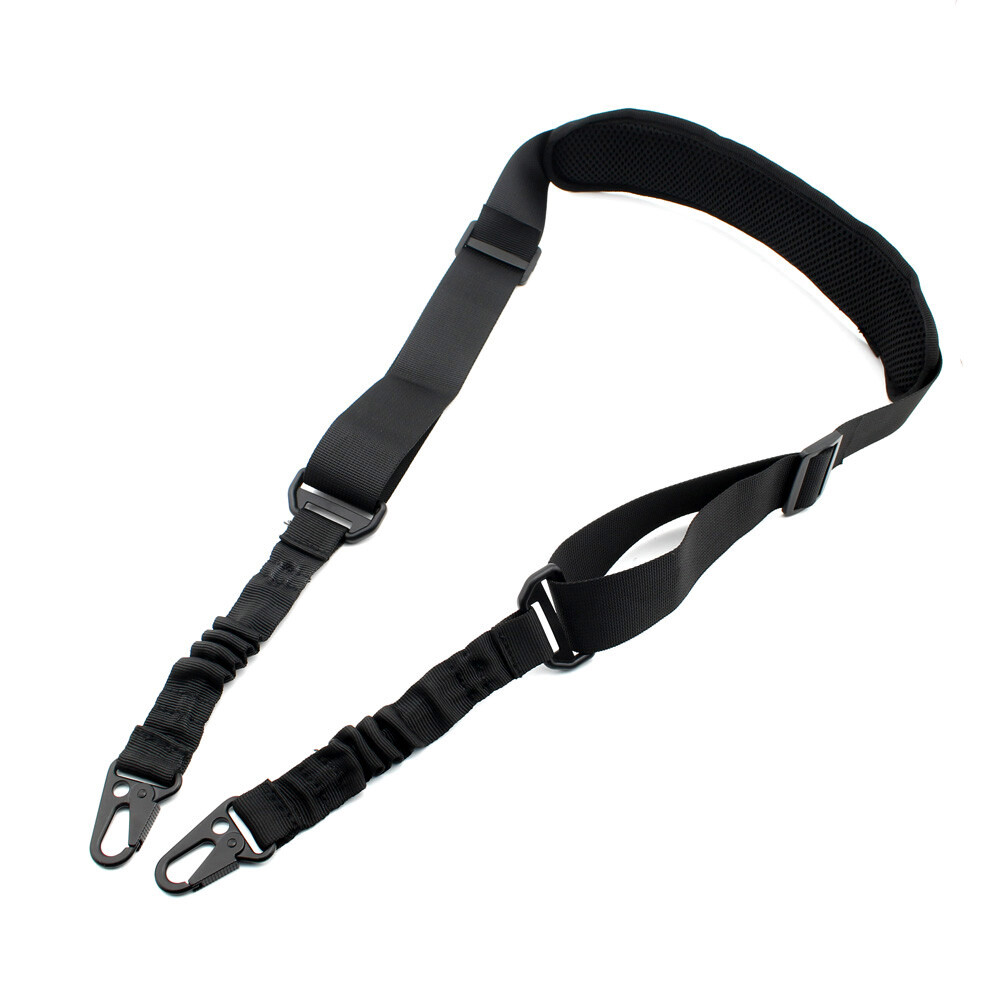 SPANKER Quick Release Bungee Rifle Shoulder Sling Plate Carrier Tactical Gun Belt W Vest Chest Rig