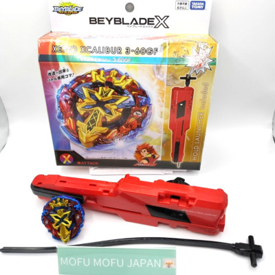 In Stock BEYBLADE X BX-00 XENO XCALIBUR 3-60GF Starter Set Takara