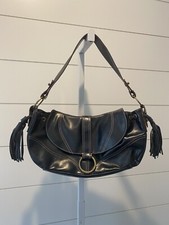 Faux Leather Shoulder Bag