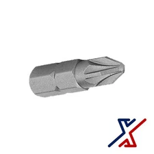 # 1 Pozidrive / Pozidriv Driver Bit, 1" Long by X1 Tools