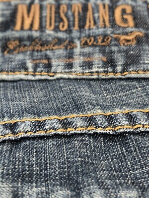 Jeans Mustang Sissy – Taille Haute 5 Poches Rayé – Taille W27/L32 – Neuf Avec étiquettes