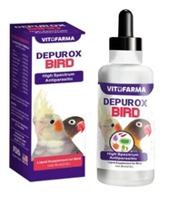 NATURAL DEWORMER FOR BIRDS DEPUROX BIRD 60ml ANTIPARASITIC SUPPLEMENT FOR BIRD