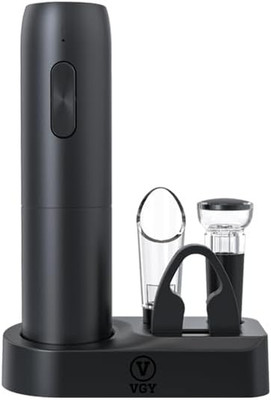 Rechargeable Electric Wine Opener, 5 in 1 Set with Automatic Electric Wine Bottl