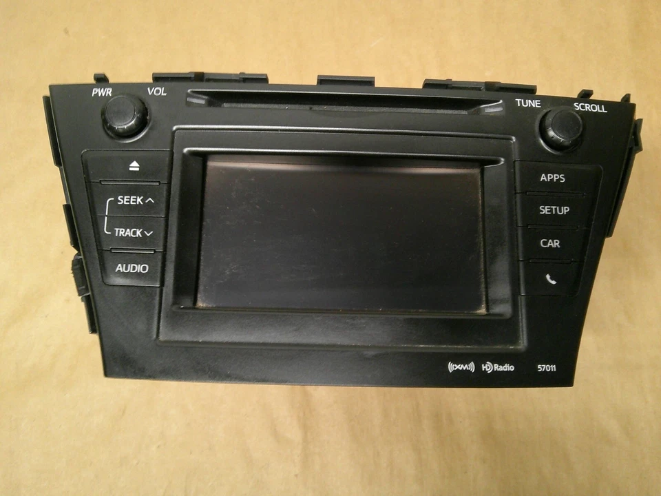 2012-2014 TOYOTA PRIUS V ДИСПЛЕЙ РАДИО ЭКРАН 86140-47020 OEM - Изображение 2 из 4