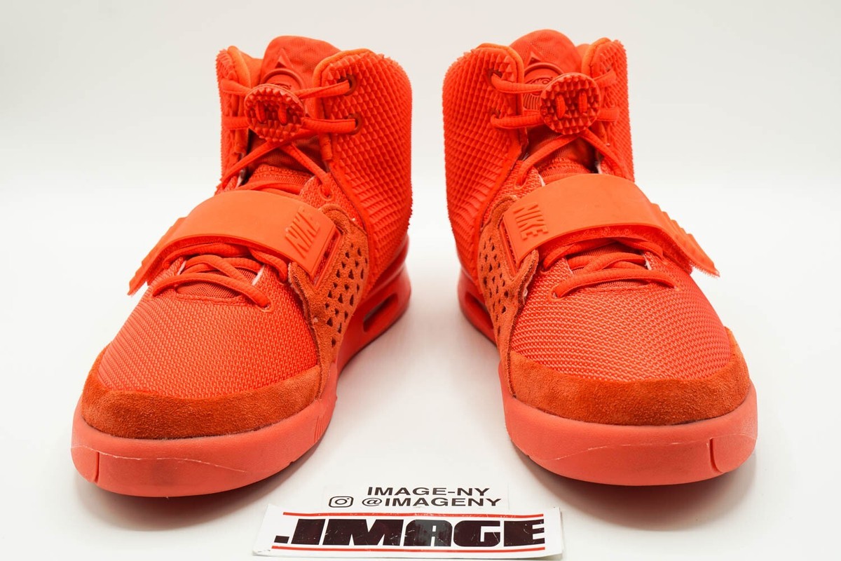 het ergste verrassing kalf NIKE AIR YEEZY 2 USED SIZE 10 RED OCTOBER 508214 660 KANYE WEST | eBay