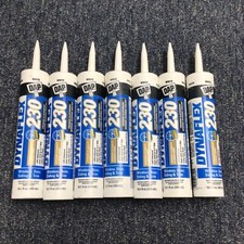 DAP DYNAFLEX 230 WHITE Silicone Door Trim Window Sealant 10.1 oz. 18275 Lot Of 7