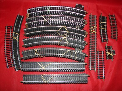 ZA262 Lima Train rail Ho N/3030C Lot de 3 rails courbes R = 360