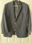 Mens Ralph Lauren Blazer Sportcoat Suit Jacket Navy 48 Gold Buttons  — photo 1