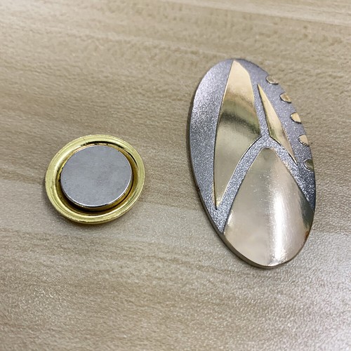For Discovery 3 Fleet Admiral Charles Vance Magnet Pin Starfleet Brooches Badge - Picture 6 of 12