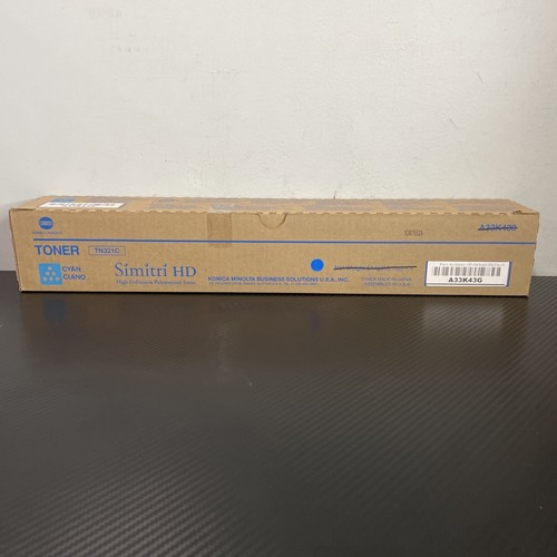 Konica Minolta TN321 Cyan toner cartridge for Bizhub C224 C284 C364 - 第 2/2 張圖片