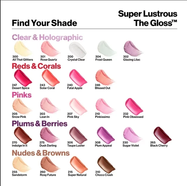 Revlon Super Lustrous Lip Gloss - You Pick the Color - New & Sealed, Ships Free! - Image 3 of 4