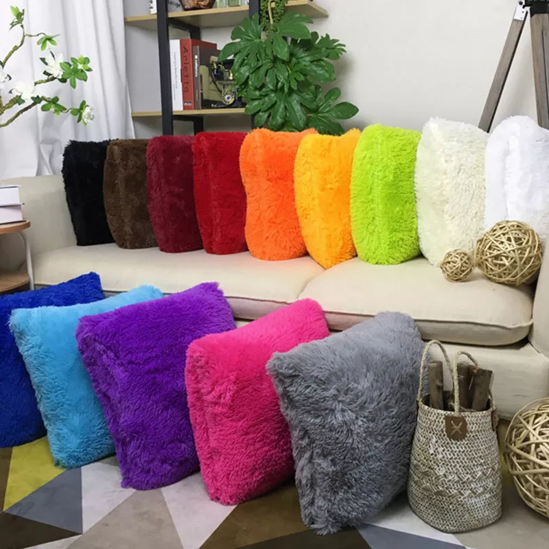 Fluffy square pillows new arrivals