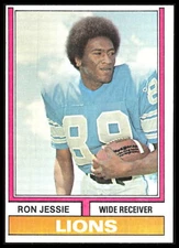 1974 Topps Ron Jessie # 469 Detroit Lions 6KK