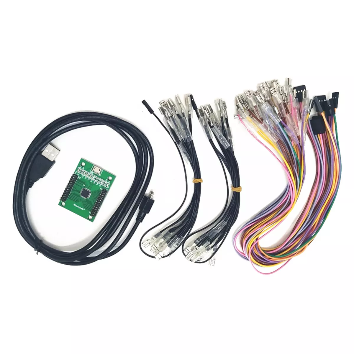 2 Players For MAME PC PS3 Encoder New Arcade to USB Controller Wiring DIY Kit