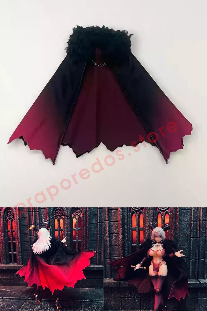NEW] Custom Wired Cape Cloak for Snail Shell Succubus Lustia 1/12