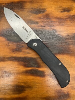 [0054] Böker Plus Skellern 0179 D2 Folder Linerlock Schwarz Silber