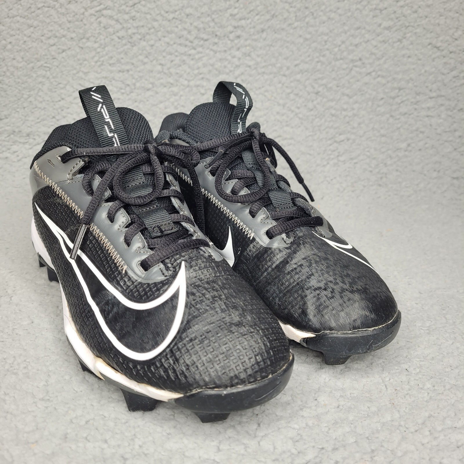 Nike Vapor Edge Football Cleats Youth 6 Black Shark 2 Fastflex Boys DH5089-010