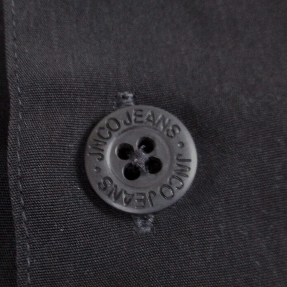 Camisa De Colección JNCO Para Hombres XL Roja/Negro Estampado Dragón Botón Hip Hop Bowling *LEER Foto 3 de 4