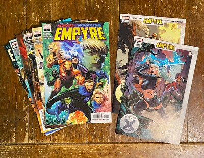 EMPYRE #1-6 COMPLETE + X-MEN #1-2 | 2020 AVENGERS/FF EVENT | VARIANTS! WOW! 