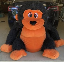 Huge Toy Factory Jumbo 60 Ape Gorilla Monkey Plush Stuffed Animal Will Ship