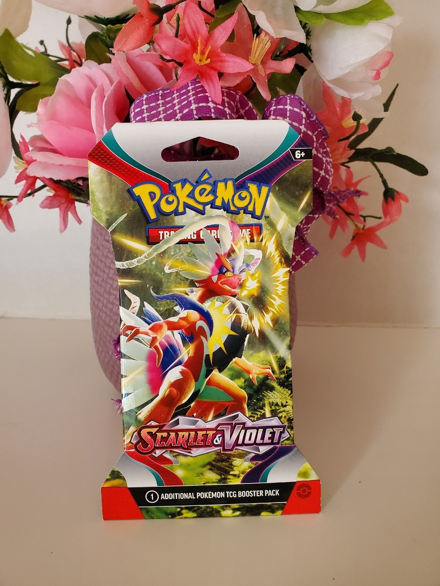 Pokmon TCG Scarlet & Violet Sleeved Booster Pack - 10 Cards ~ NEW ~ | eBay