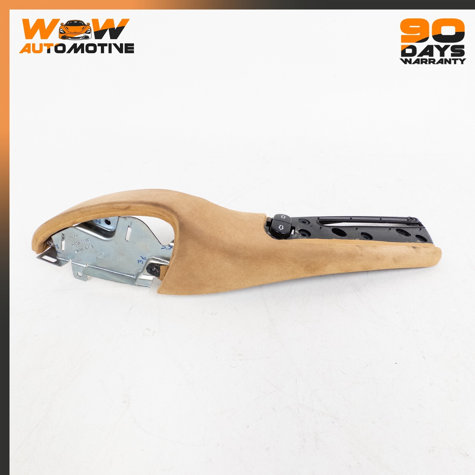 04-13 BENTLEY CONTINENTAL GT RIGHT PASSENGER SIDE SEAT LEATHER TRIM W/ SWITCH OE