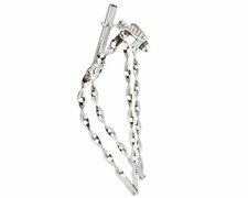 CUSTOM CHROME Springer Fork Bent Flat Twisted for 26" Bike Lowrider Cruiser