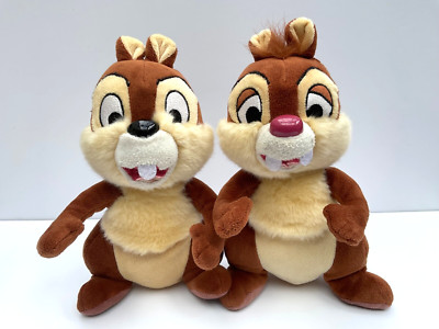 DISNEY PARKS WARE 9 ZOLL CHIP AND DALE RESCUE RANGERS PLÜSCHTIERE. Sehr guter Zustand