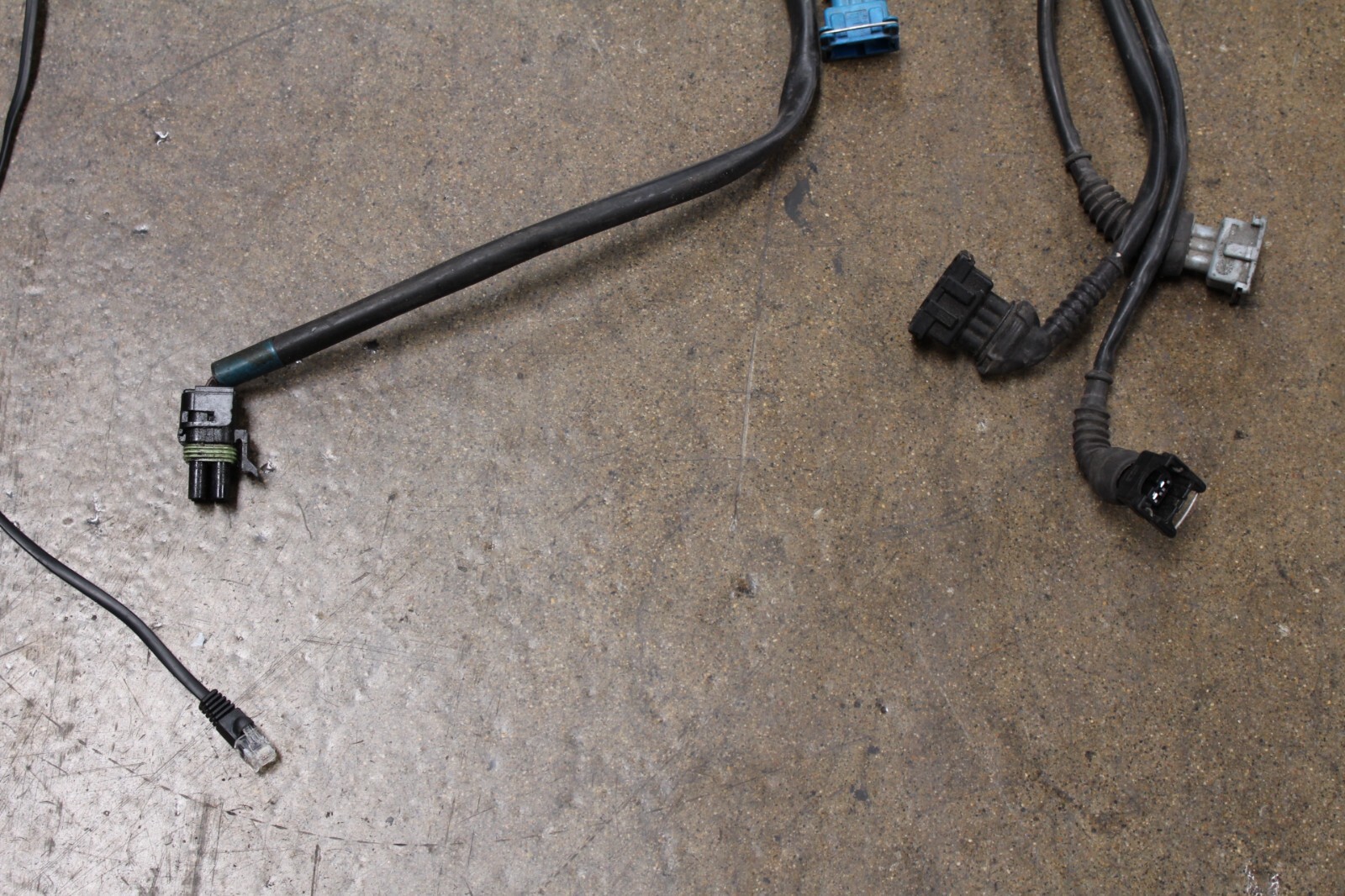 Ferrari 456 M, LH, Left, Injection Wire Harness, Dmg, Used, P/N 179858