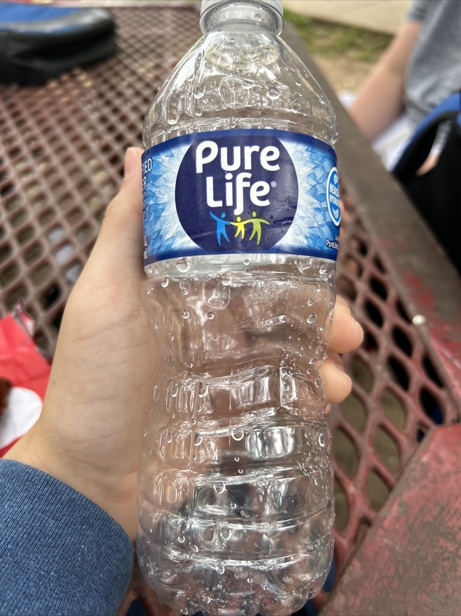 empty pure life water bottle!!! BUY IT BEFORE ITS GONE!!! Mint condition!