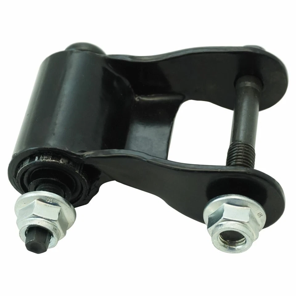 Kit de grilletes de suspensión de resorte de hoja trasera izquierda derecha par 98-02 para camioneta Dodge Durango Foto 2 de 4