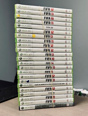 Lot De 23 Jeux Xbox 360 FIFA - Pack N°4 - Bon état - Jeux De Football