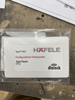 Reset-Key-Card, Häfele Dialock (7C)