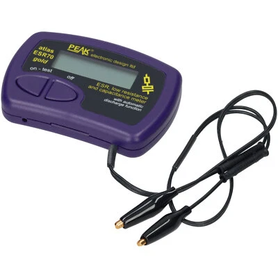 Peak Atlas ESR Gold Equivalent Series Resistance Meter