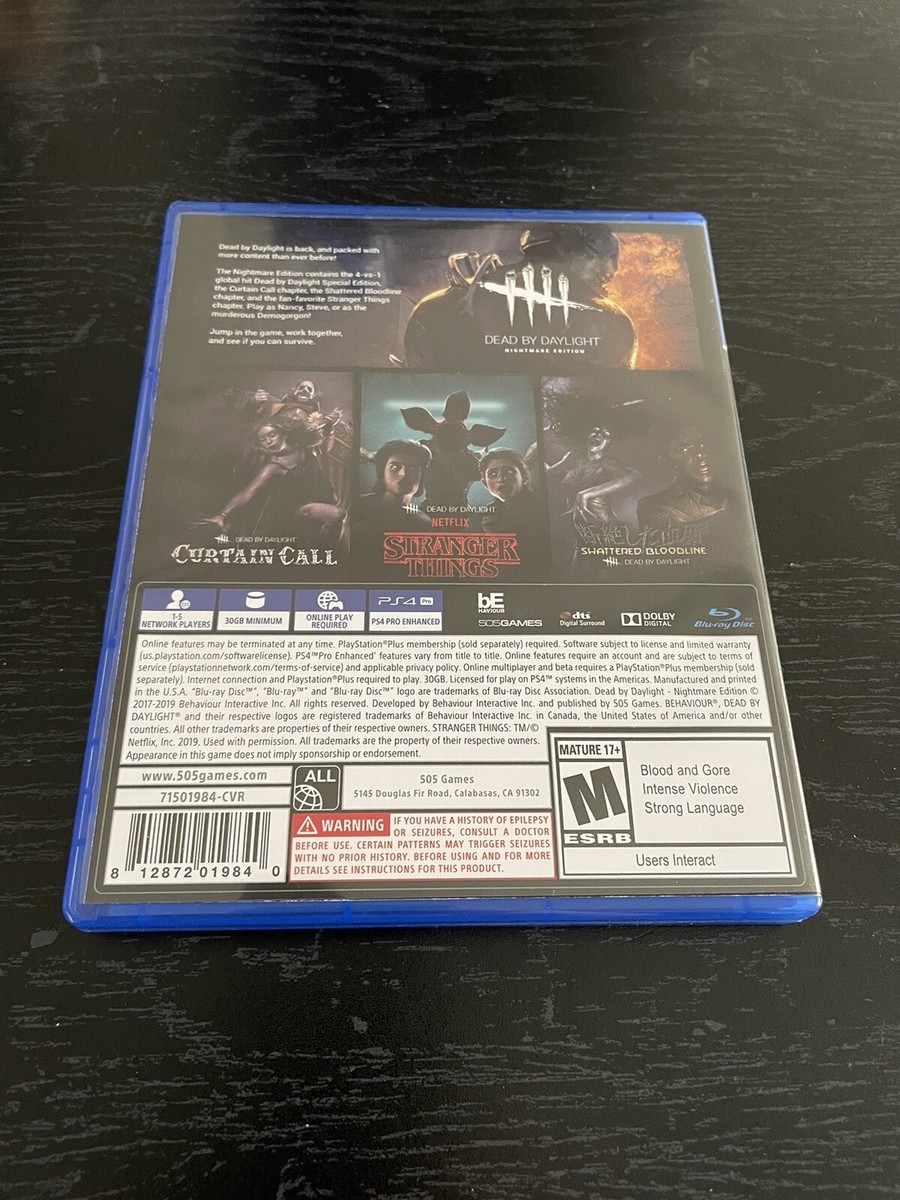 COMPLETE Dead By Daylight Nightmare Edition - Sony PlayStation 4