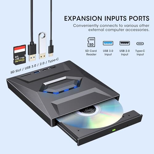 External CD DVD Drive USB 3 0 USB C Portable CD DVD Disc Player external-cd-dvd-drive-usb-3-0-usb-c-portable-cd-dvd-disc-player