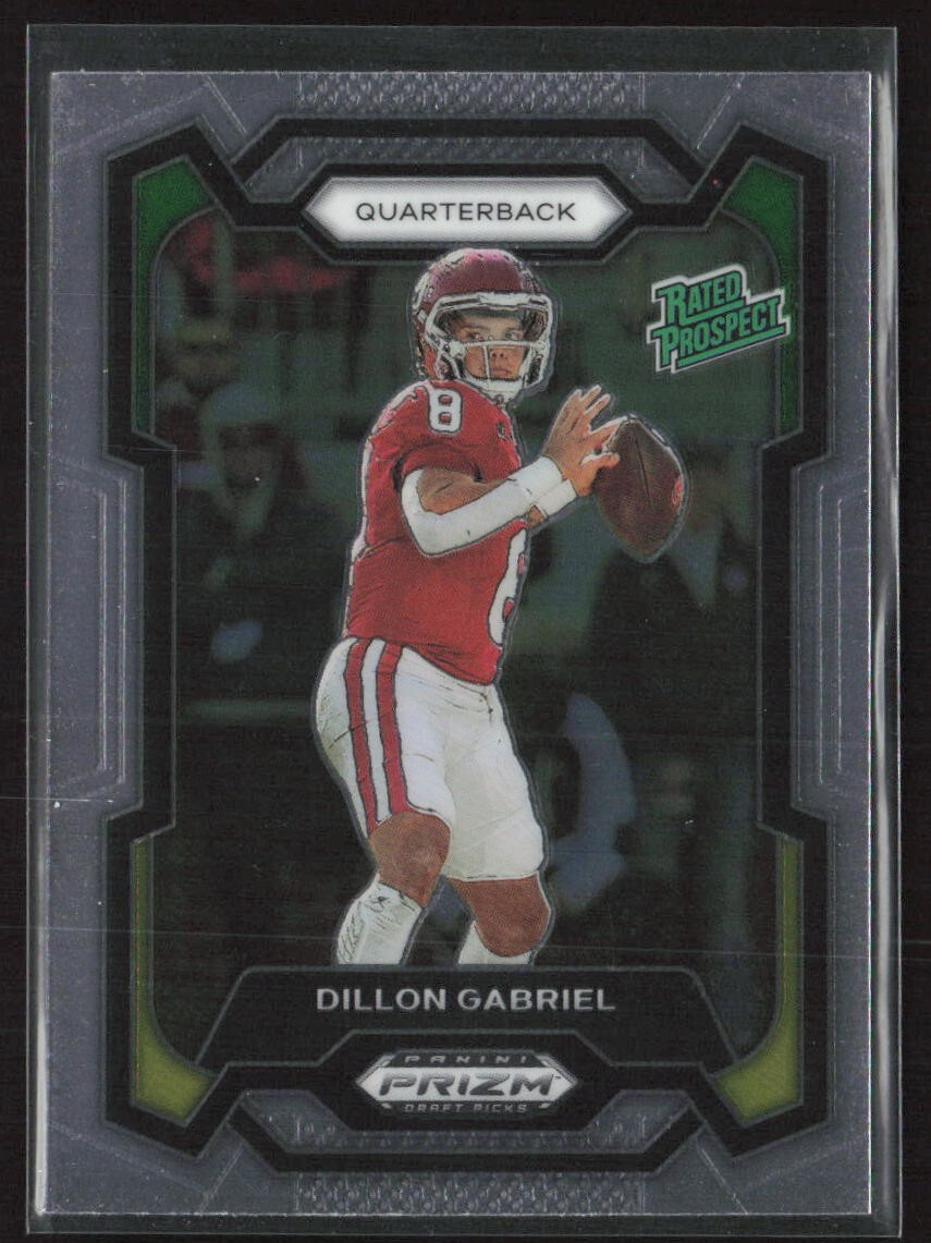 2024 Panini Prizm Draft Picks Dillon Gabriel #197 Base Rated Prospect Rookie RC
