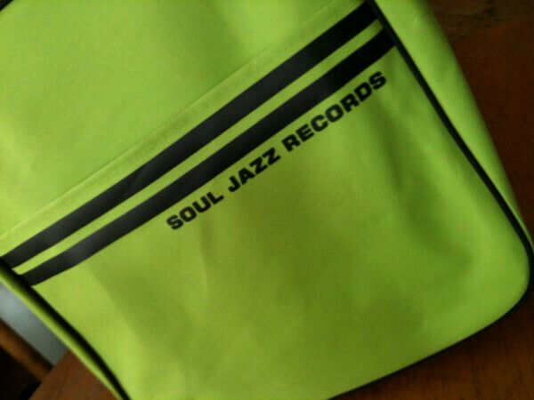 SOUL JAZZ RECORD BAG for 12 Inch / LP - DJ PORTABLE VINYL RECORD
