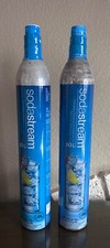 2 SODASTREAM CANISTERS - 60L CO2 - SEALED