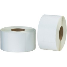 2 1/4 x 2"  White Thermal Transfer Labels-3,000 Labels per Roll-6 per Roll