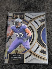 2023 Panini Select Tavius Robinson #114 Baltimore Ravens Football Card