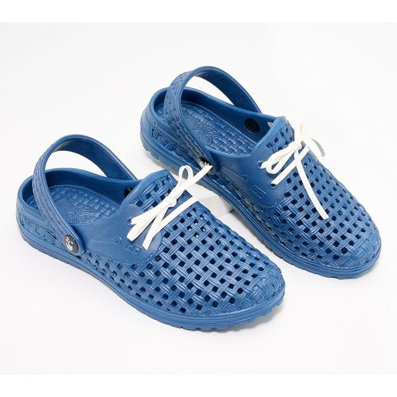 SAOLA Scarpe da giardinaggio Barbara King Sole Steppers slip on da donna taglia US 8 5 Navy U2