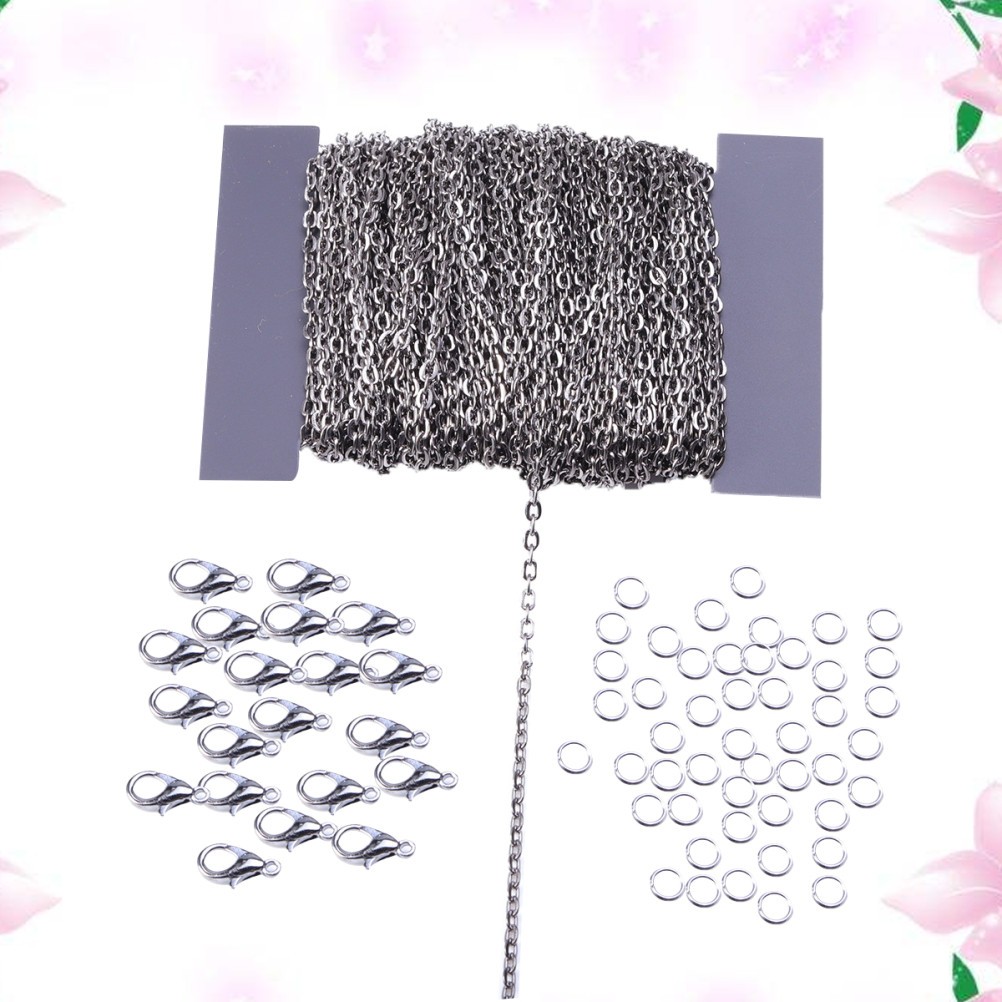  2 .5mm Chain Links Jewellery Making Chains Extender for Necklace