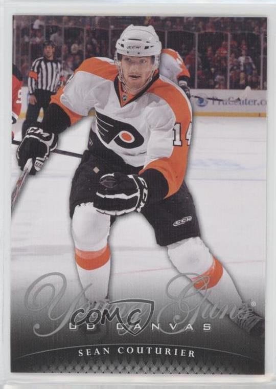 2011-12 Upper Deck Canvas Young Guns Sean Couturier #C109 Rookie RC 0m8e