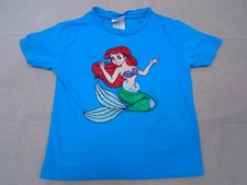 Vintage 90s Disney  s The Little Mermaid Ariel Embroidered T Shirt Girls Size S