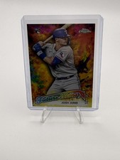 2023 Topps Chrome Logofractor Edition - Future Stars Josh Jung #FS-8 Yellow /75