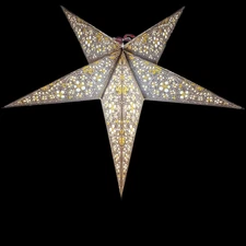 Paper Star Lantern Lampshade Light Shades Large 60cm Star Hanging Decorations...